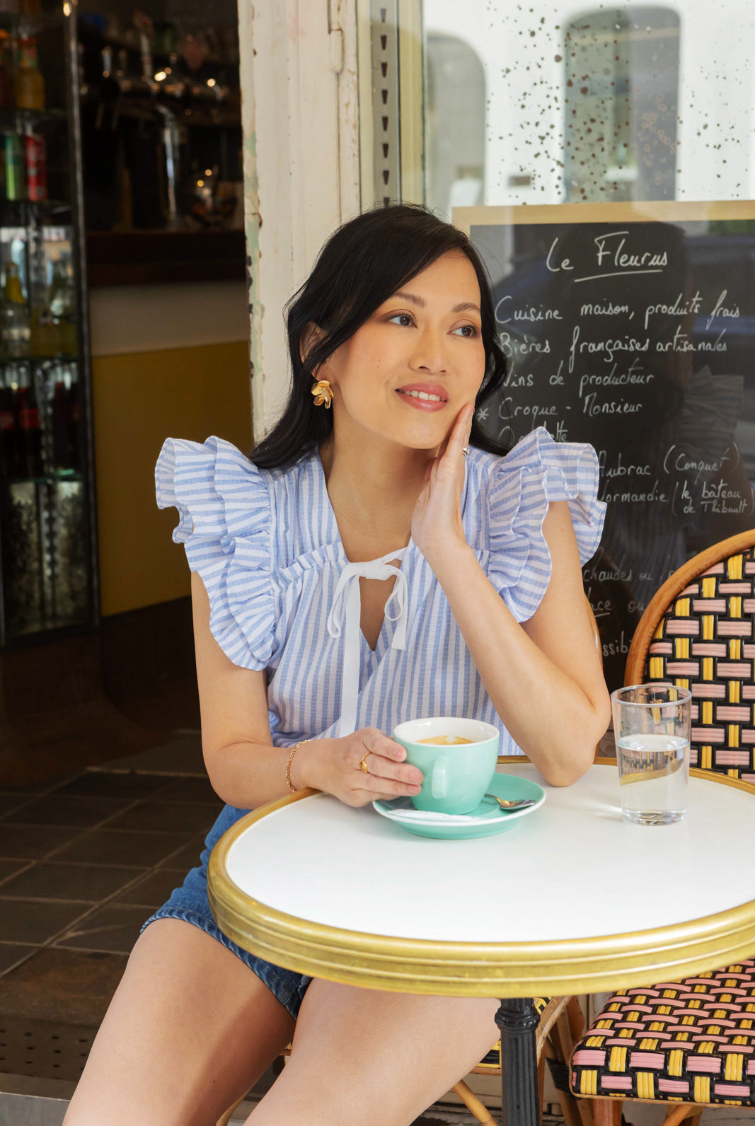 Petite-and-so-what-blouse-rayure-bleu-volant-femme-petite-alicia