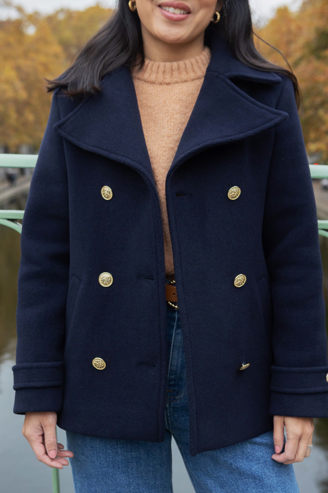 Petite-and-so-what-caban-marine-femme-petite