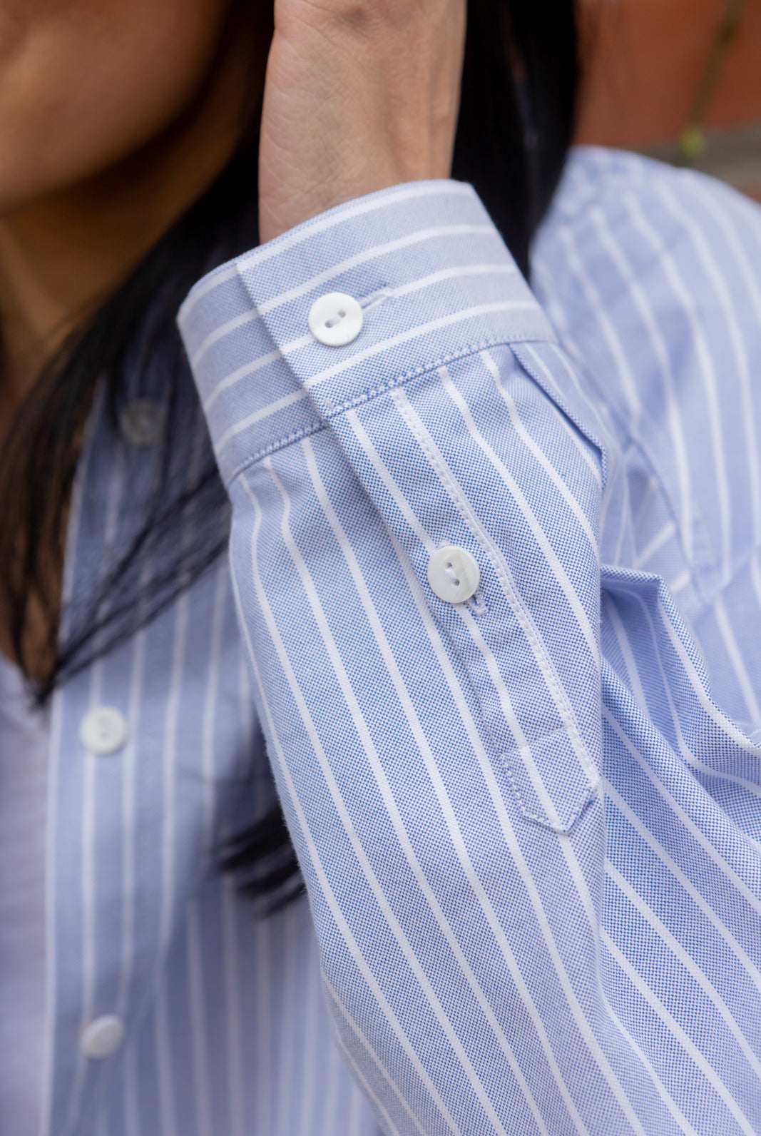 Petite-and-so-what-chemise-oversizve-rayure-bleu-femme-petite-sibylle