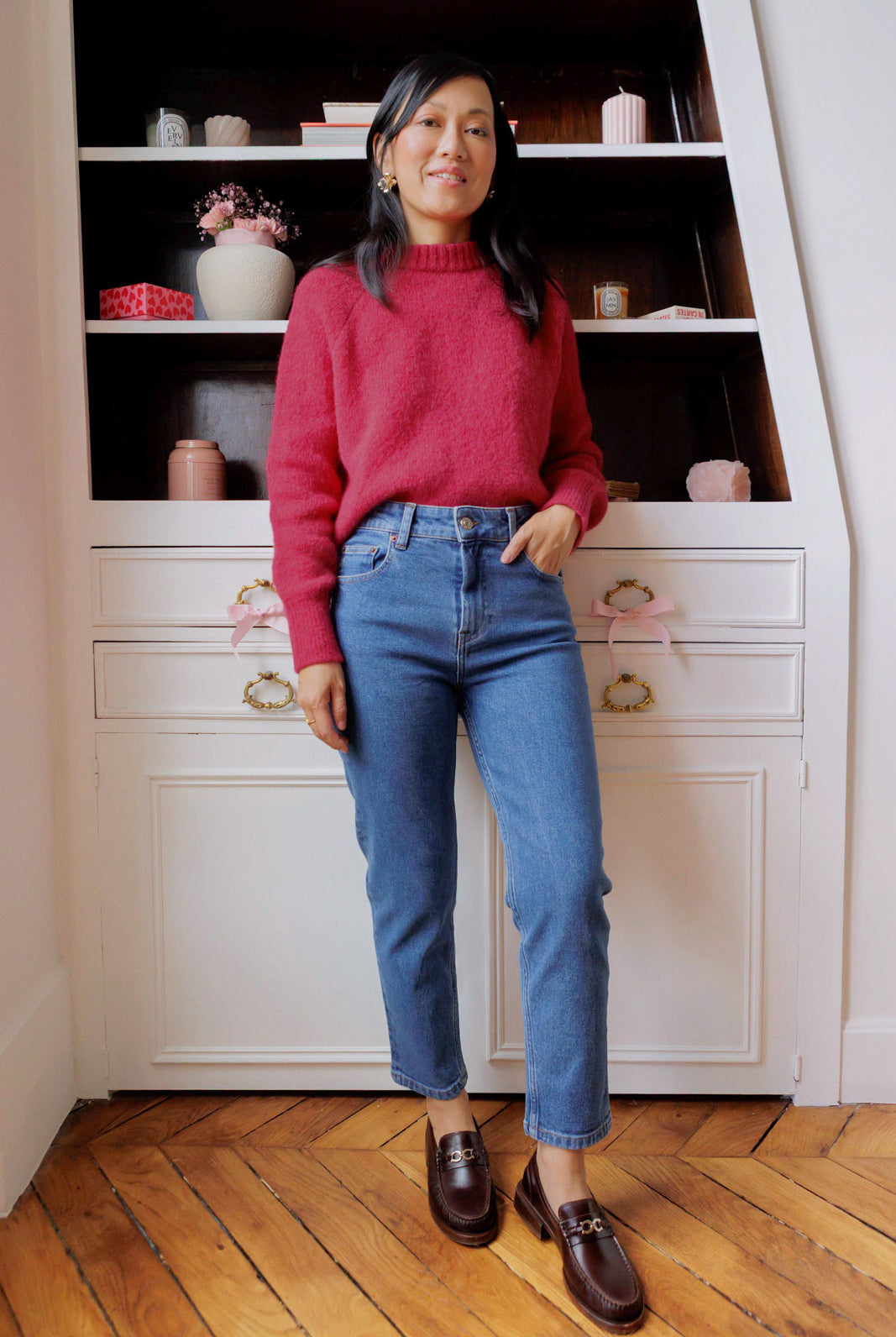 Petite-and-so-what-jean-mom-bleu-denim-ajustee-femme-petite-lisa