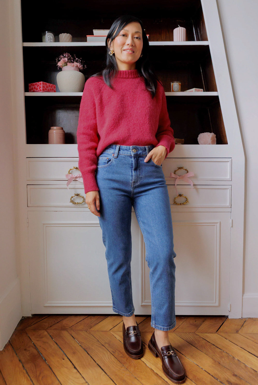 Petite-and-so-what-jean-mom-bleu-denim-ajustee-femme-petite-lisa