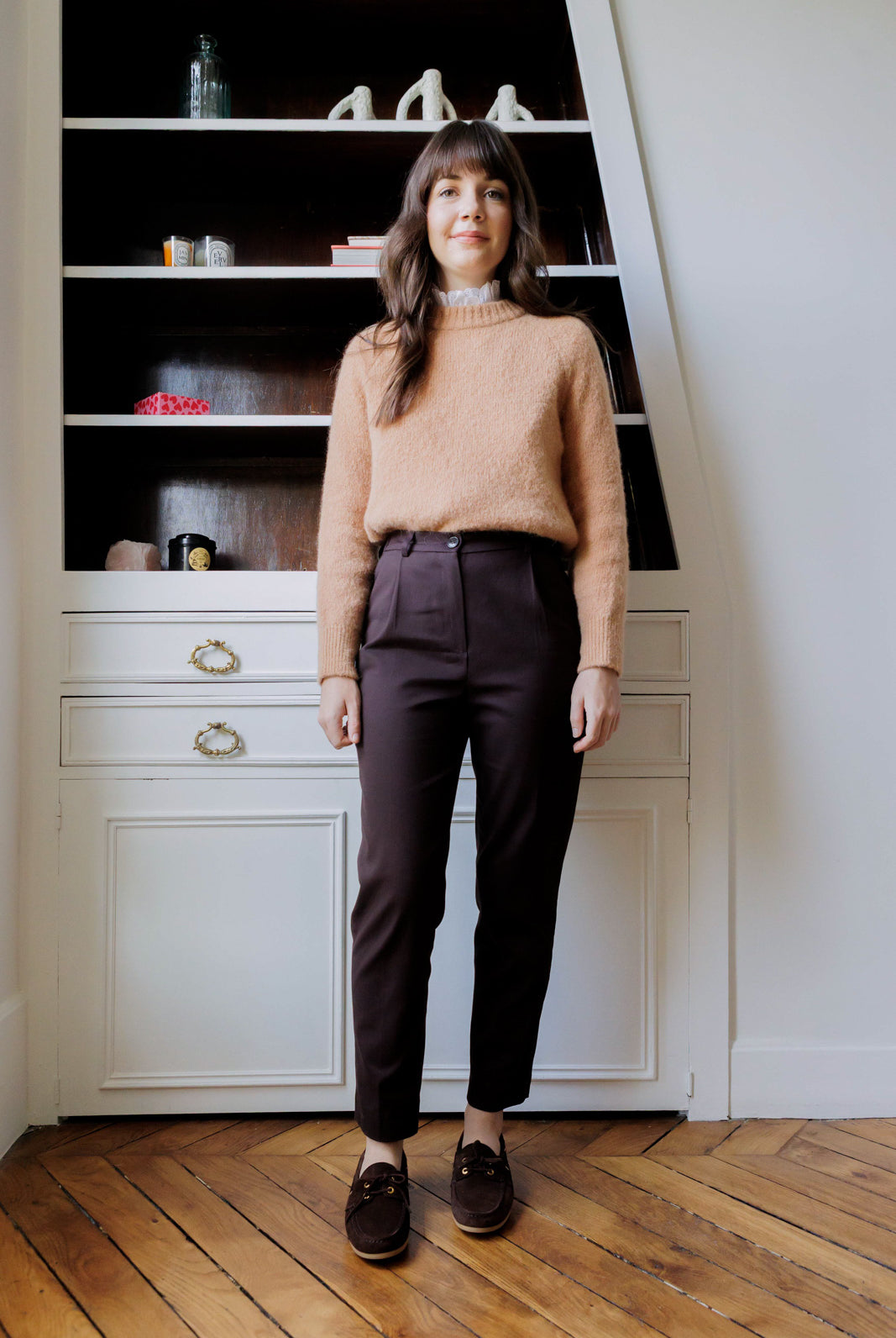 Petite-so-what-women's-chocolate-brown-chino-pants-petite