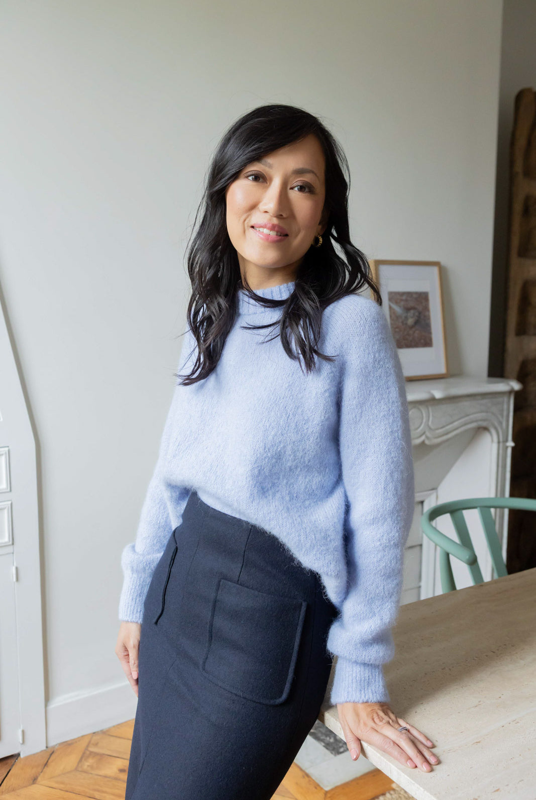Petite-and-so-what-pull-bleu-ciel-laine-femme-petite