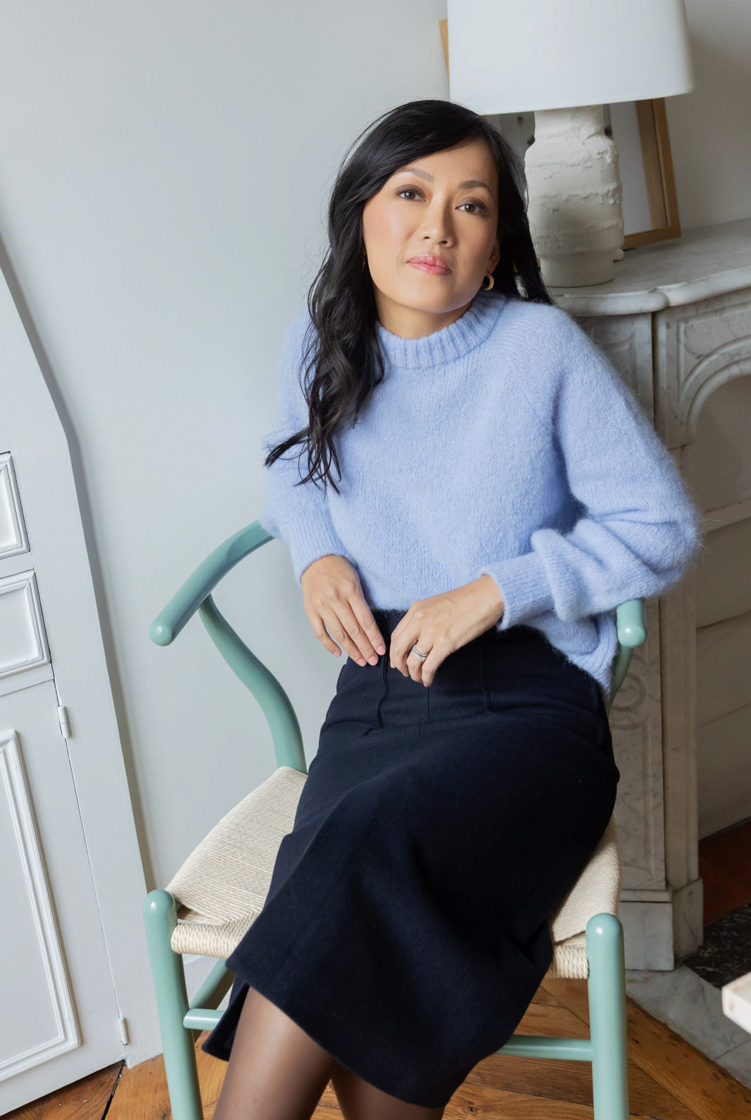 Petite-and-so-what-pull-bleu-ciel-laine-femme-petite