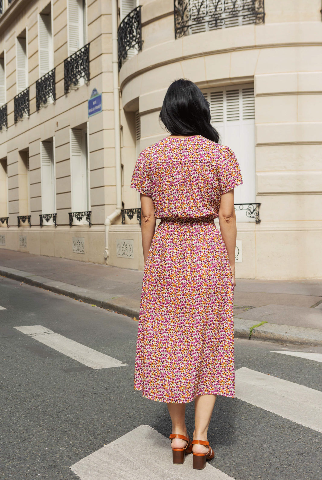 Petite-and-so-what-robe-fleuri-violet-longue-femme-petite-giada
