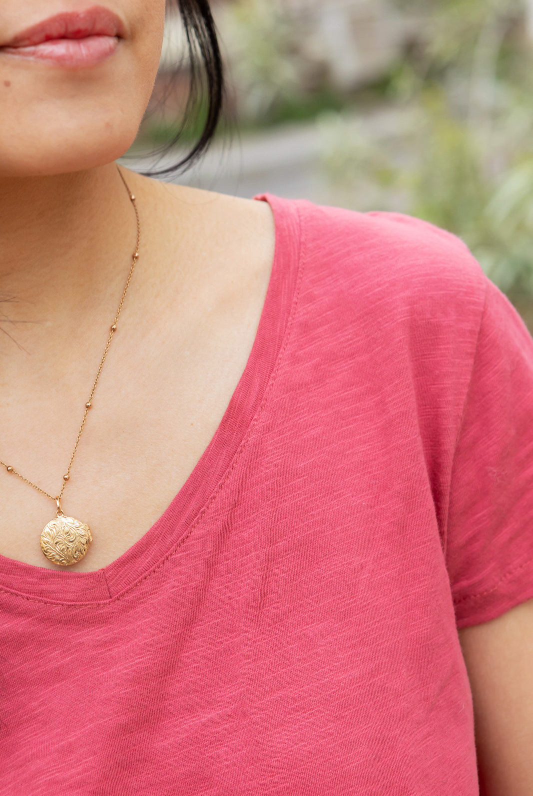 Petite-and-so-what-tee-shirt-rose-femme-petite-col-v-simone