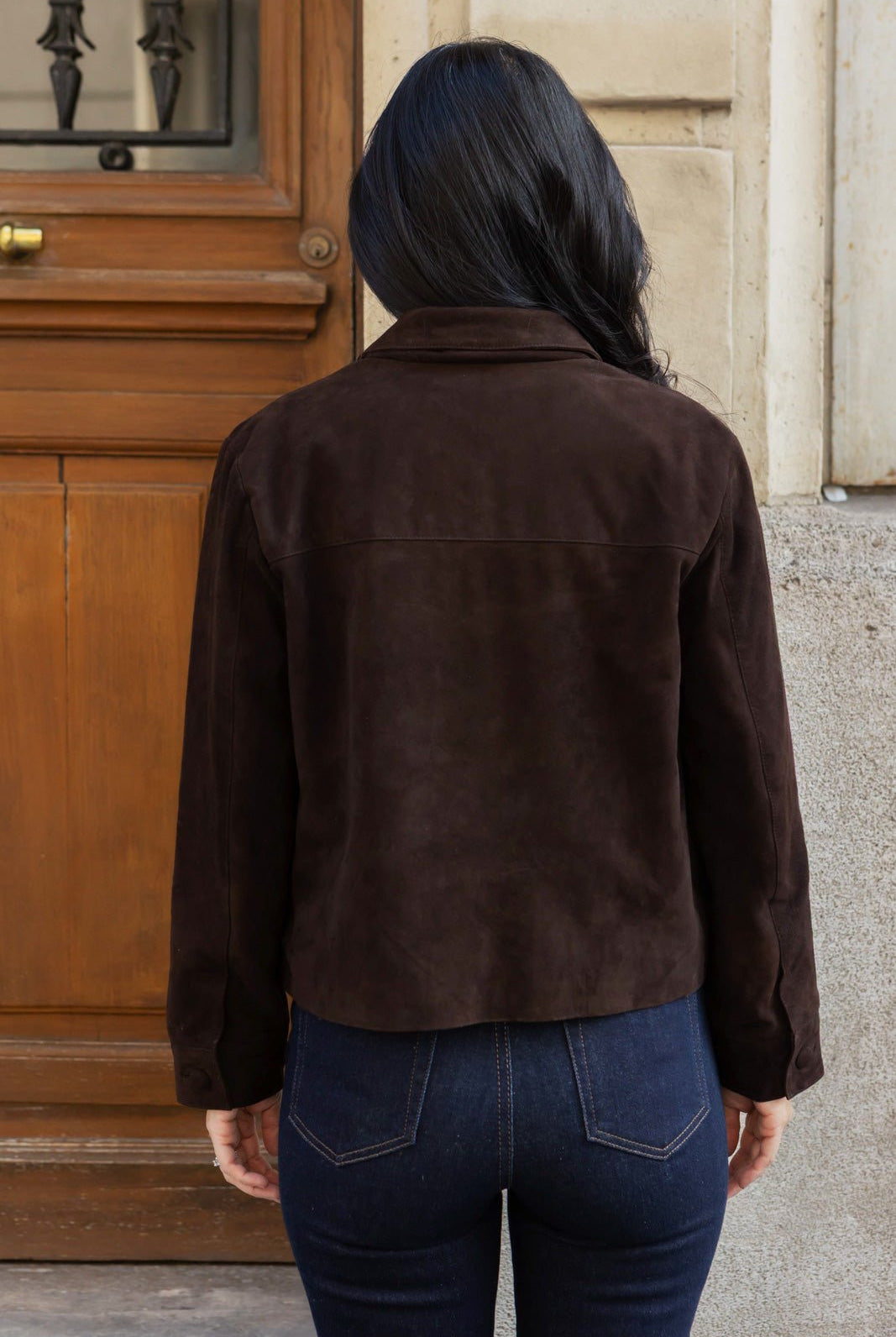 Petite-and-so-what-chocolate-brown-suede-jacket-for-women-petite