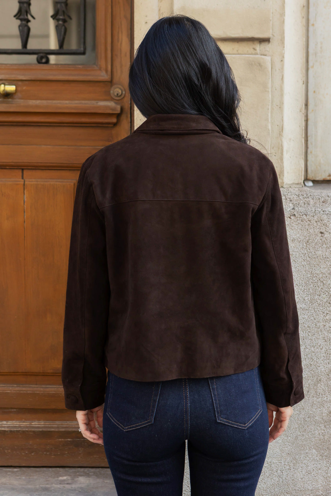Petite-and-so-what-veste-daim-chocolat-marron-femme-petite