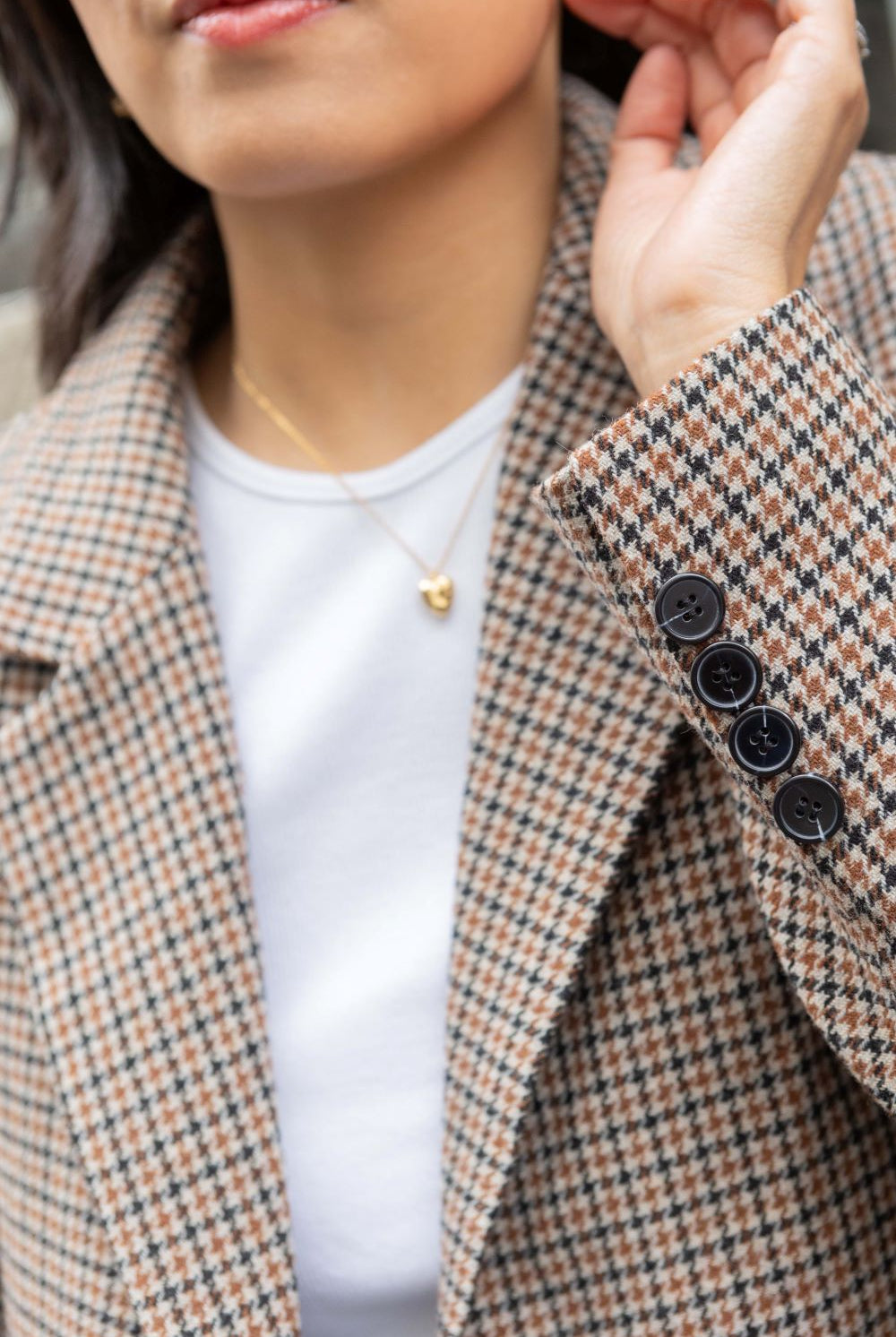 Blazer Rosalind - carreaux - Petite and So What