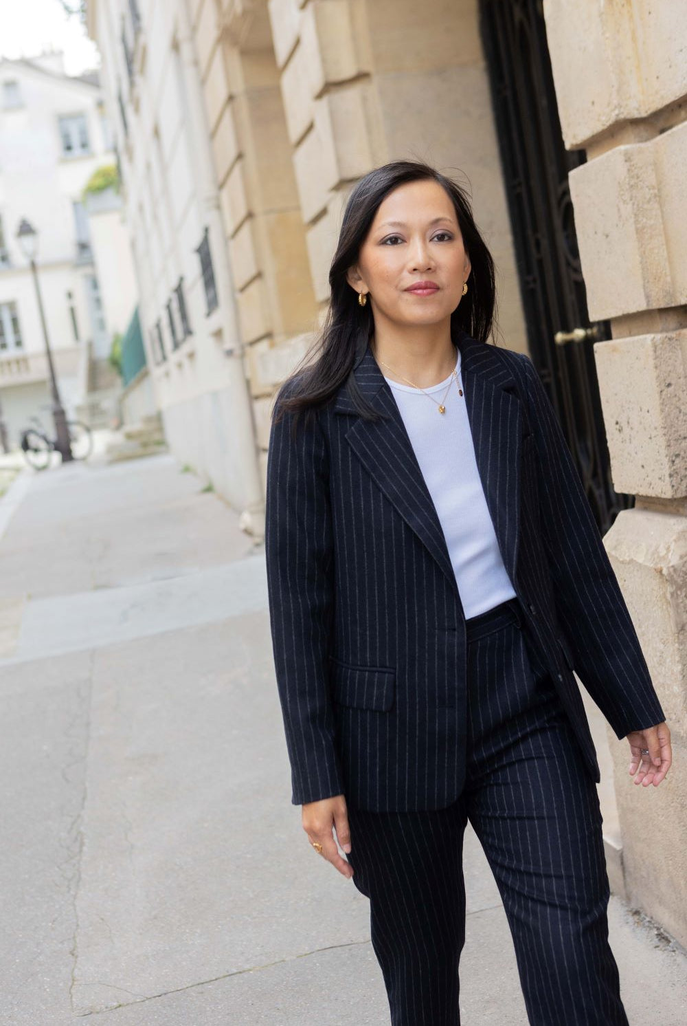 Petite-and-so-what-veste-rayee-femme-petite-costume