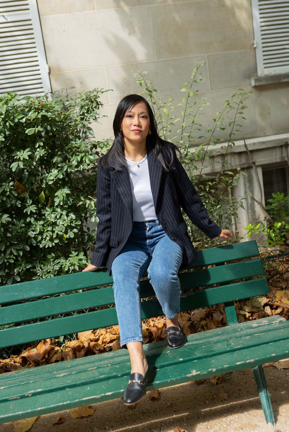 Petite-and-so-what-veste-rayee-femme-petite-costume