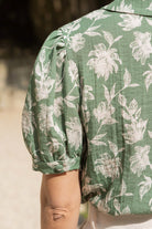 Blouse Olga - fleuri tilleul - Petite and So What