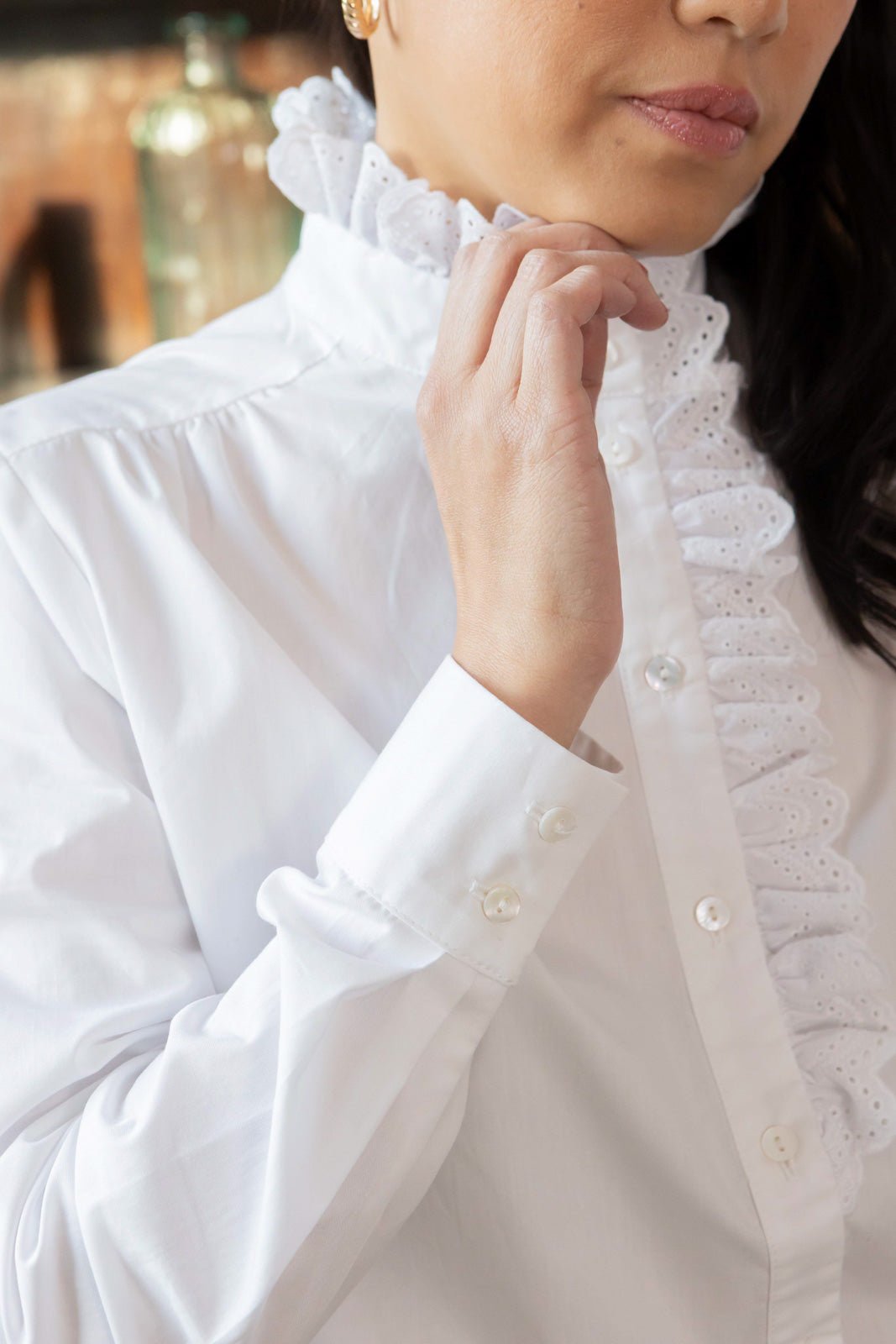 Chemise Isabelle - blanche - Petite and So What