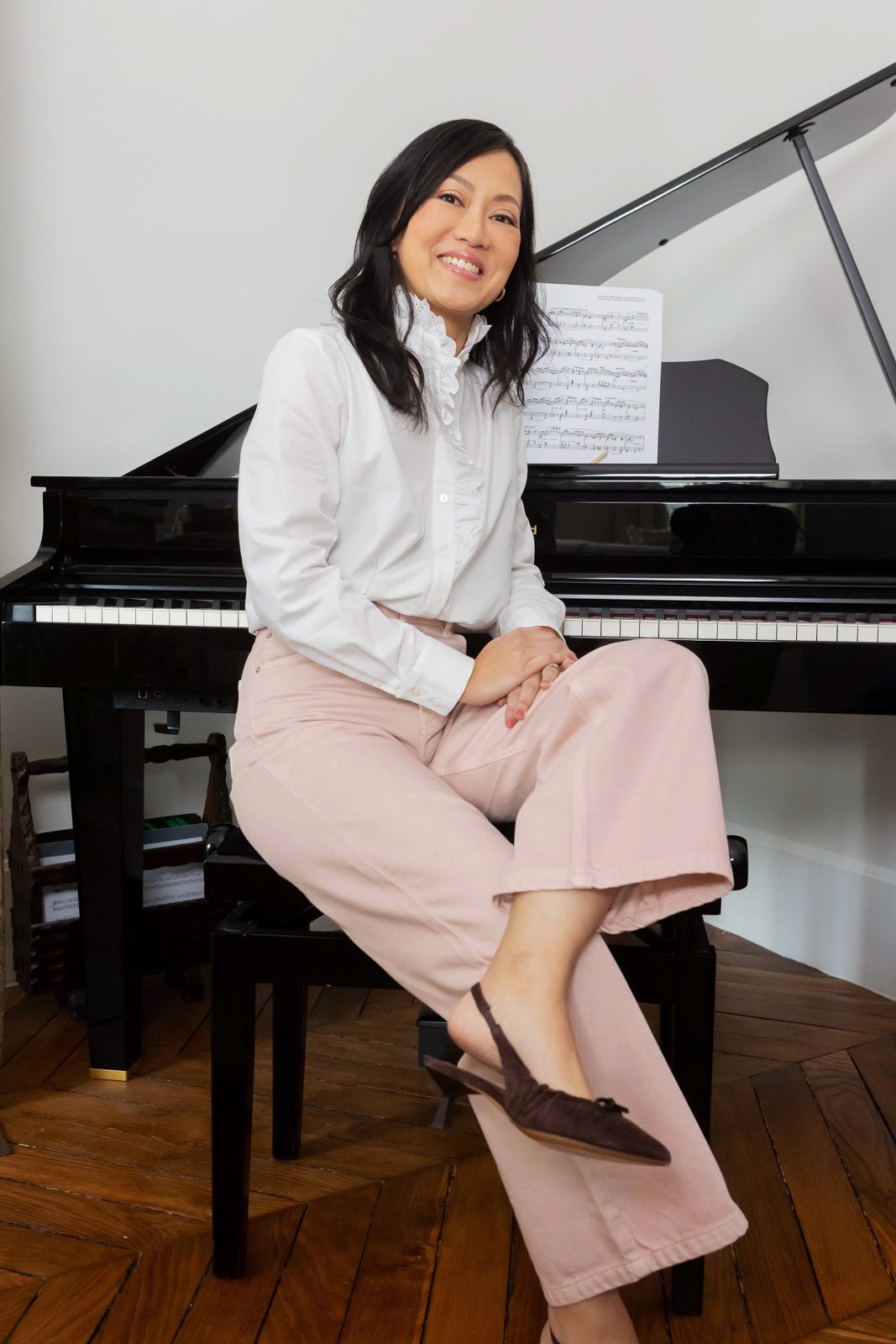 Chemise Isabelle - blanche - Petite and So What