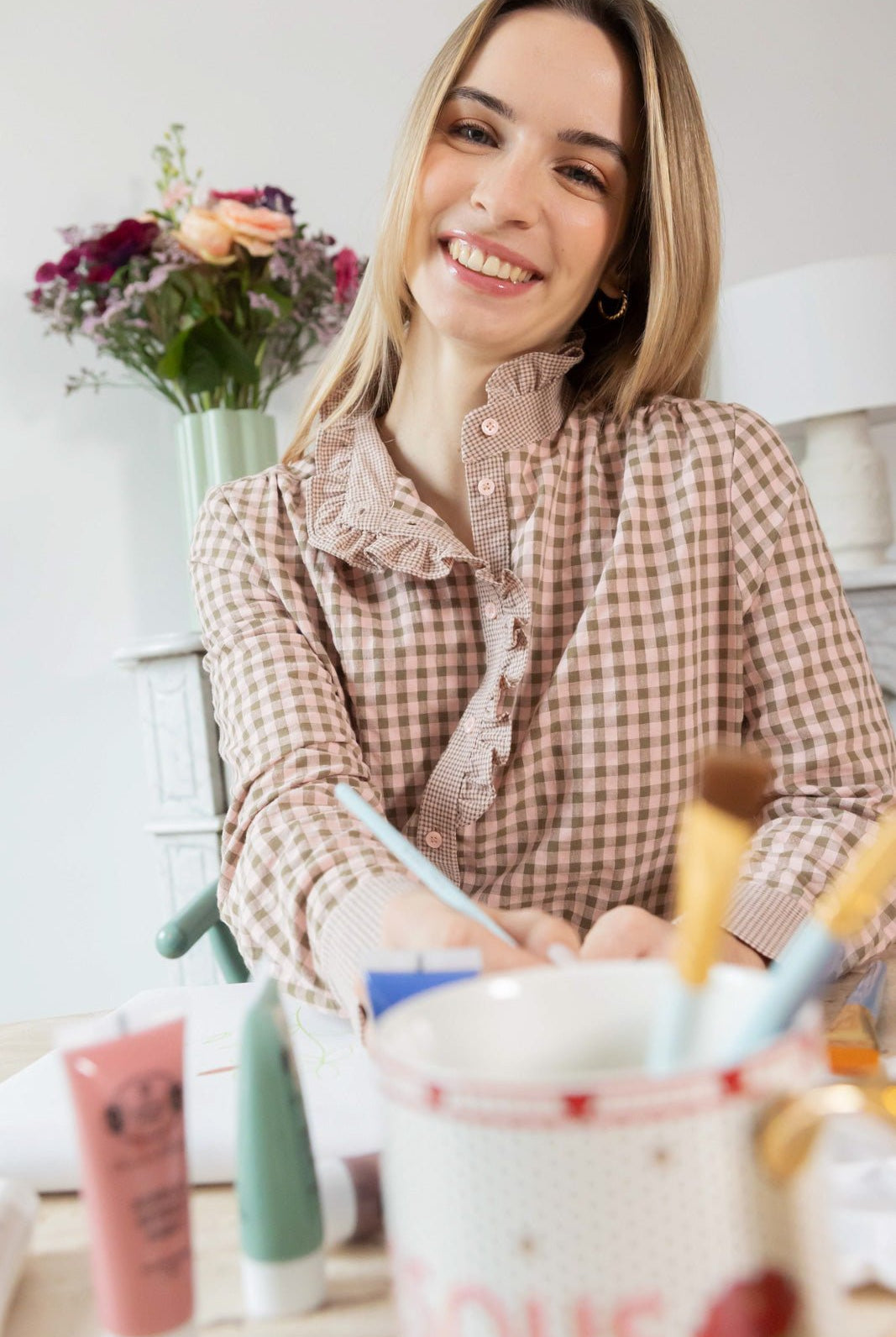 Chemise Isabelle - carreaux - Petite and So What