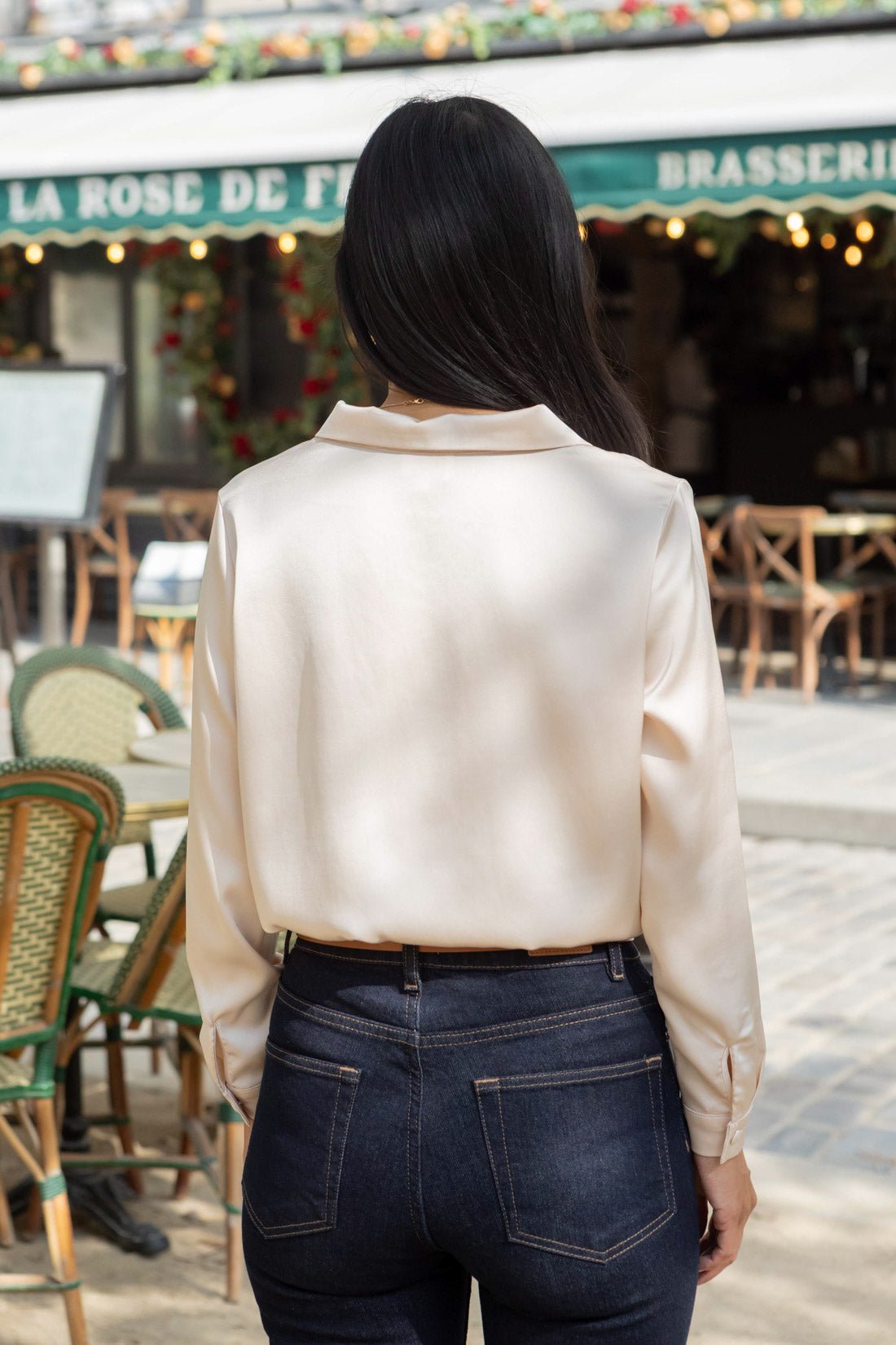 Rosa shirt - nude - Petite and So What