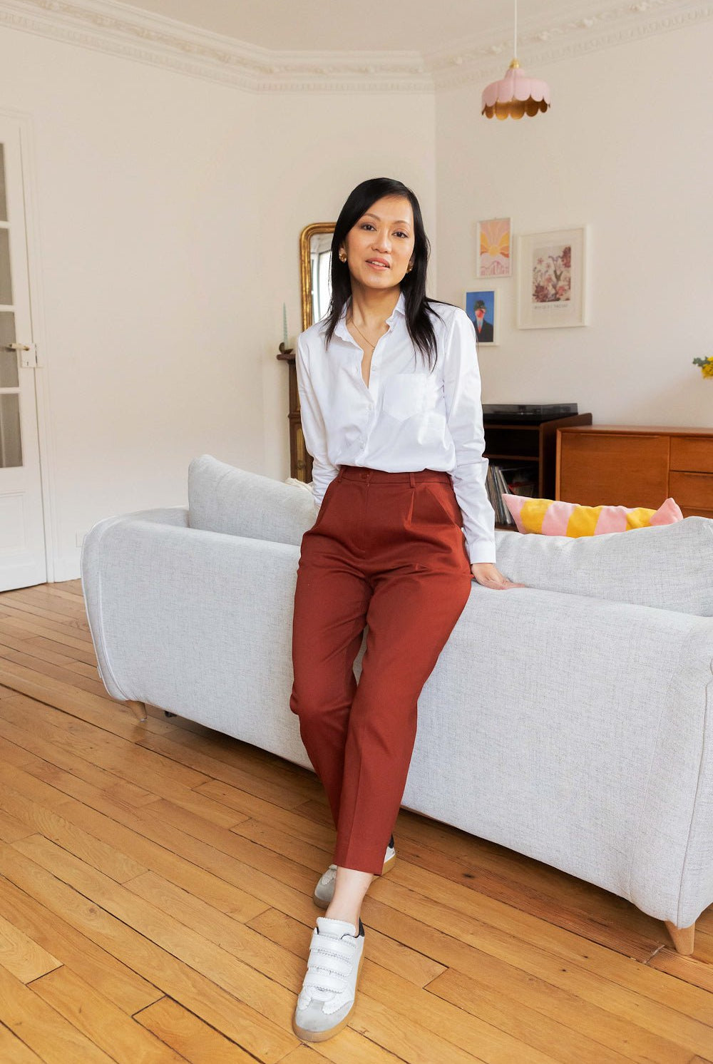 Chemise Sarah - blanche - Petite and So What