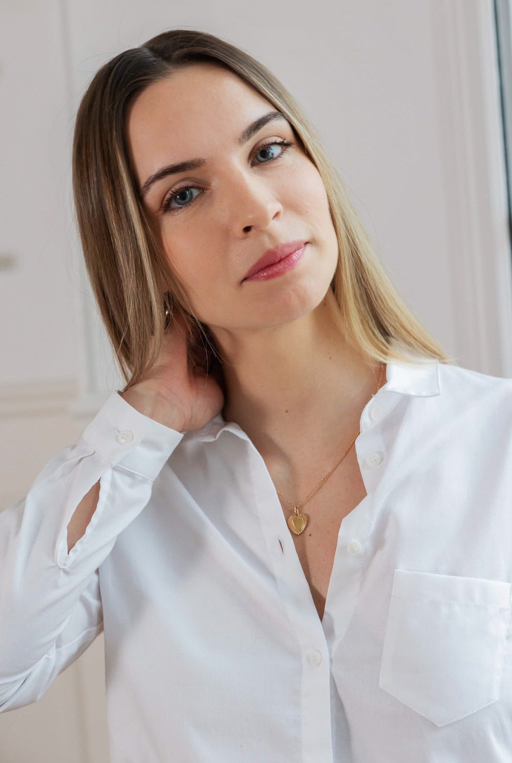 Chemise Sarah - blanche - Petite and So What
