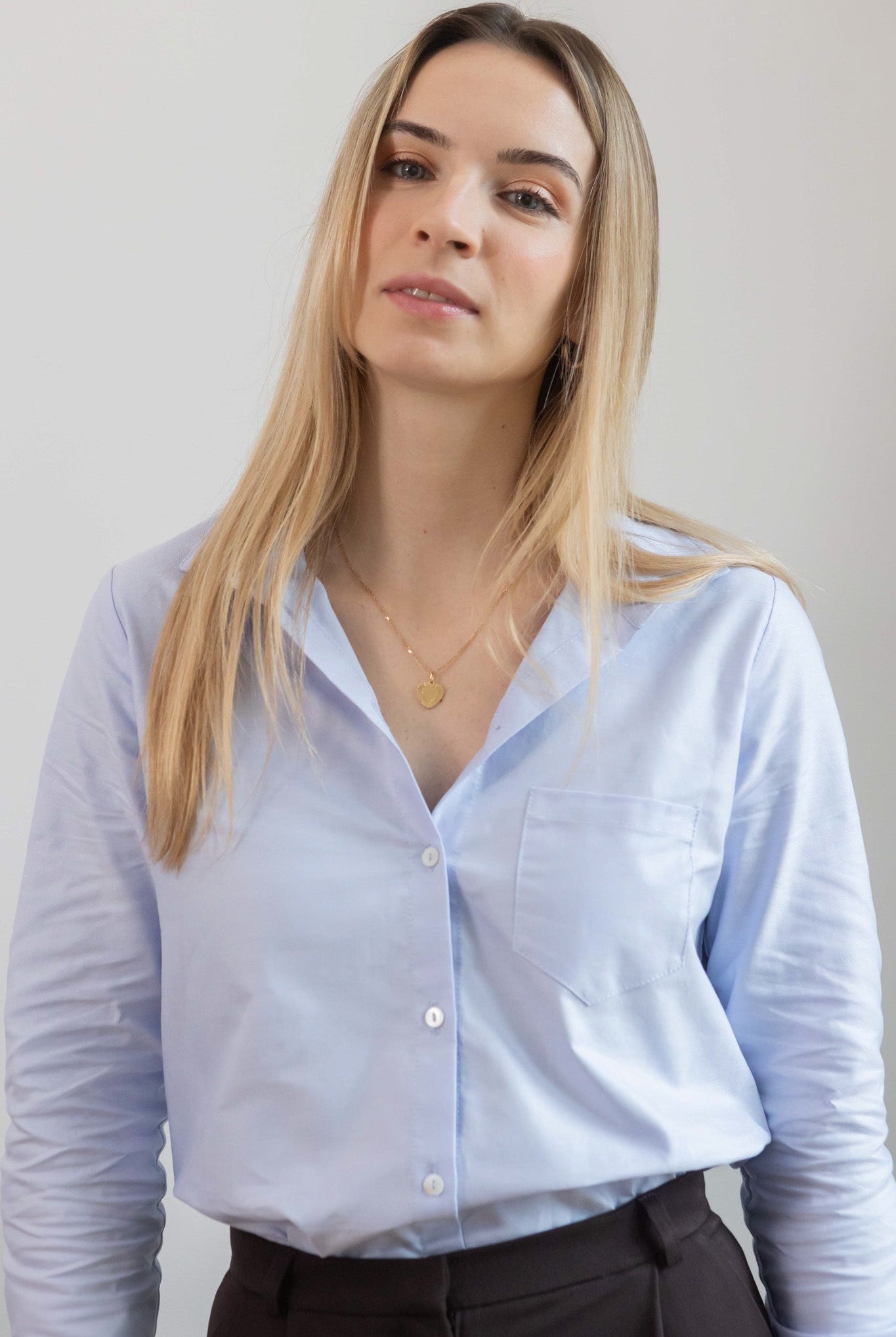 Sarah Shirt - Sky Blue - Petite So What