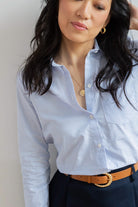 Chemise Sarah - fines rayures - Petite and So What