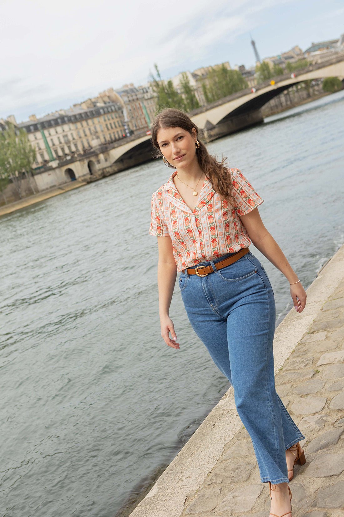 Mikey blouse - floral - Petite and So What