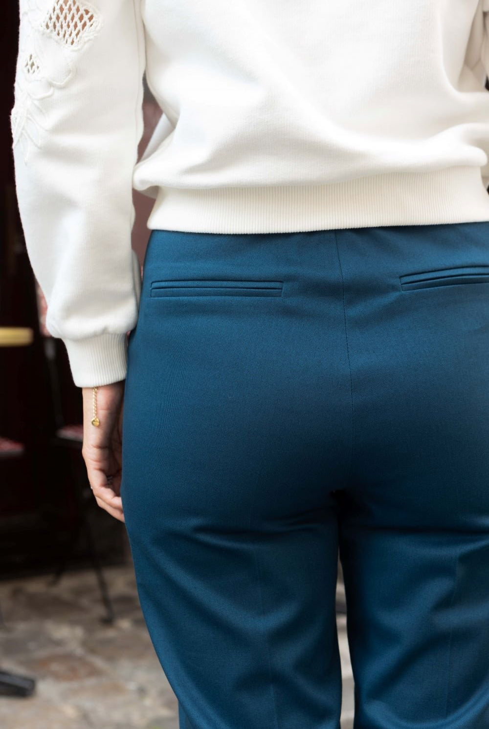 Chino Judy - bleu paon - Petite and So What