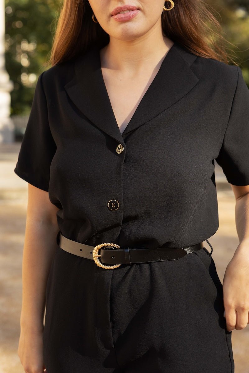 Juliette jumpsuit - black - Petite and So What