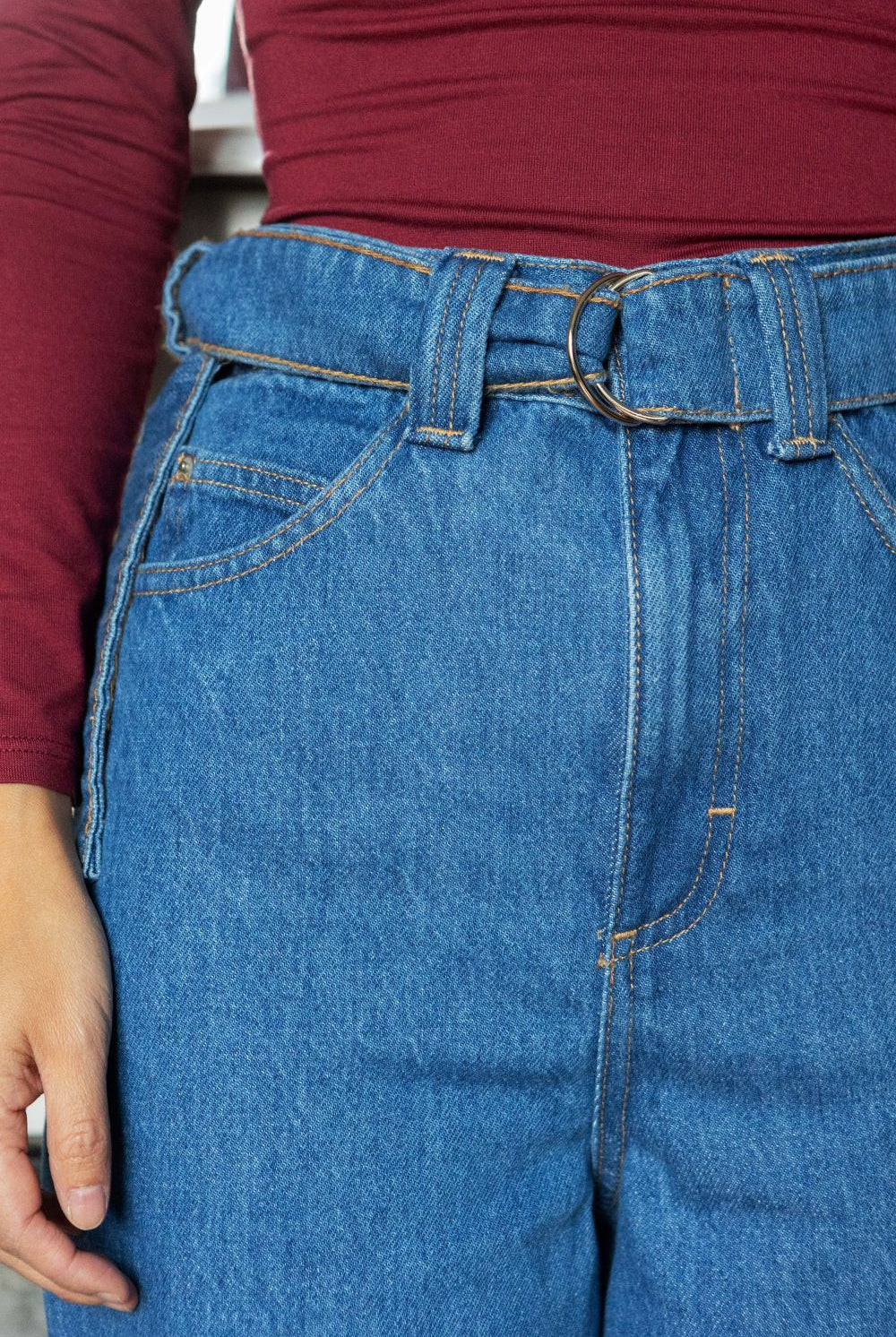Natalia balloon jeans - denim blue - Petite and So What