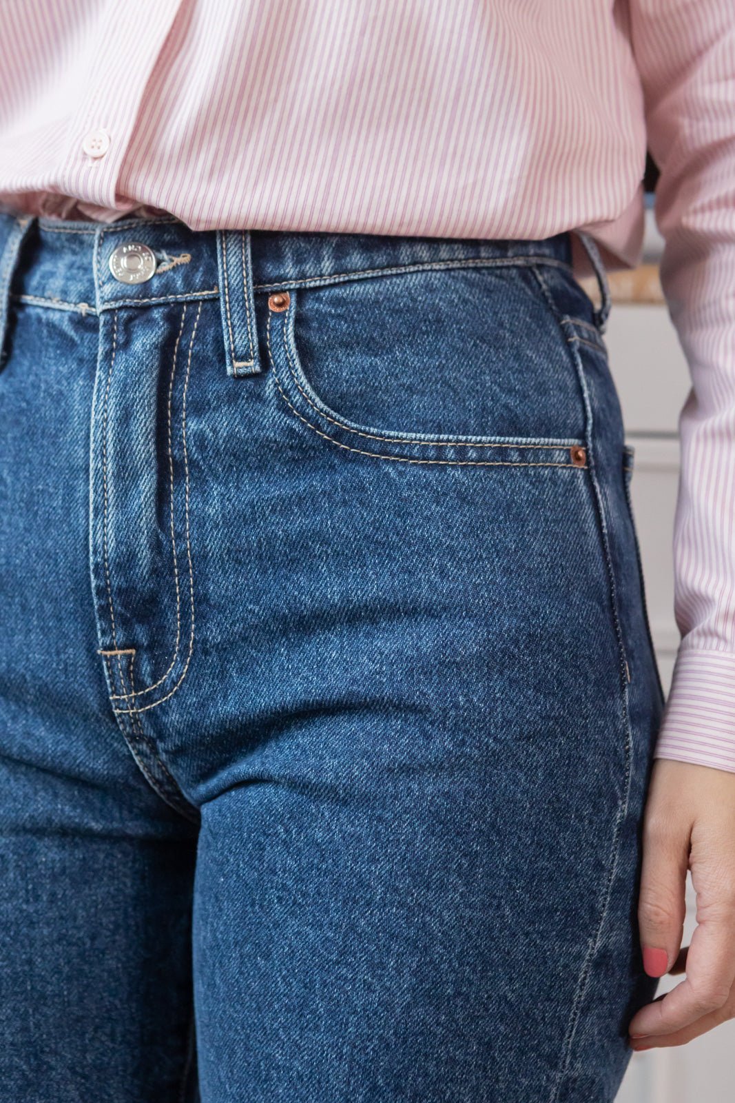 Ellen Straight Jeans - Indigo Blue - Petite So What