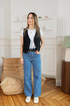 Jean wide Audrey - bleu denim - Petite and So What