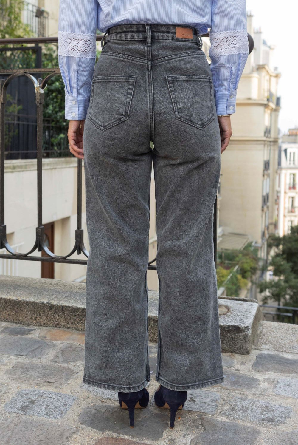 Jean wide Audrey - gris - Petite and So What