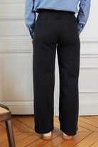 Audrey wide jeans - black wash - Petite and So What