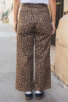 Carly wide jeans - leopard - Petite and So What