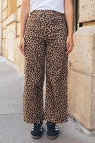 Carly wide jeans - leopard - Petite and So What