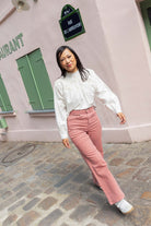 Jean wide Carly - rose - Petite and So What