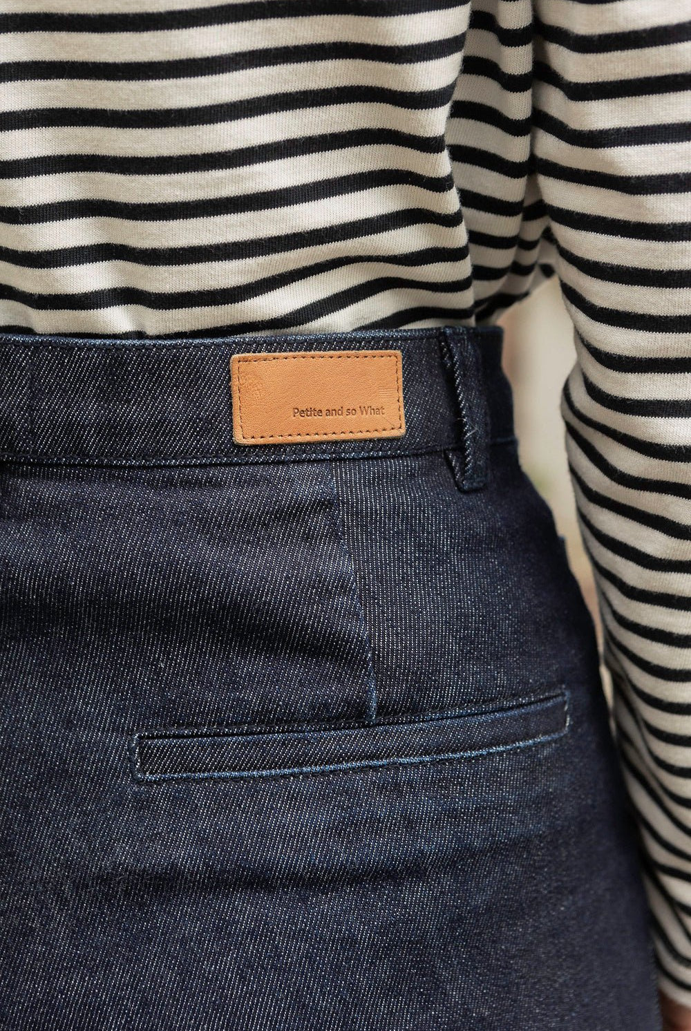 Joan wide jeans - raw blue - Petite and So What
