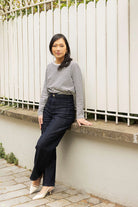 Joan wide jeans - raw blue - Petite and So What