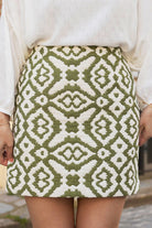 Jupe Eva - jacquard matelassé - Petite and So What