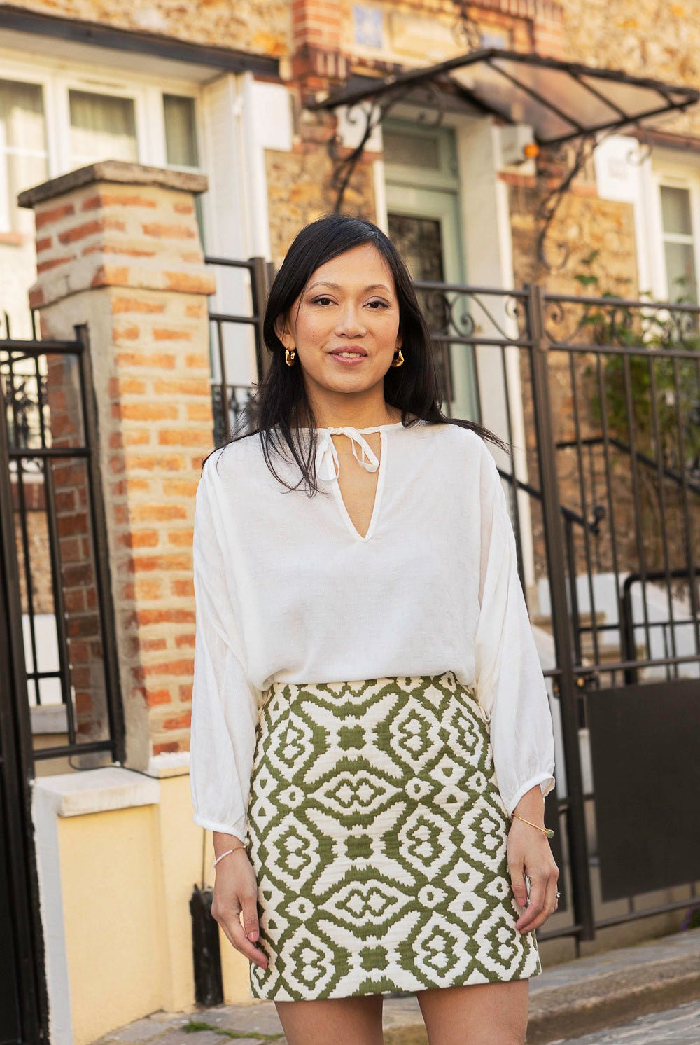 Eva skirt - quilted jacquard - Petite and So What