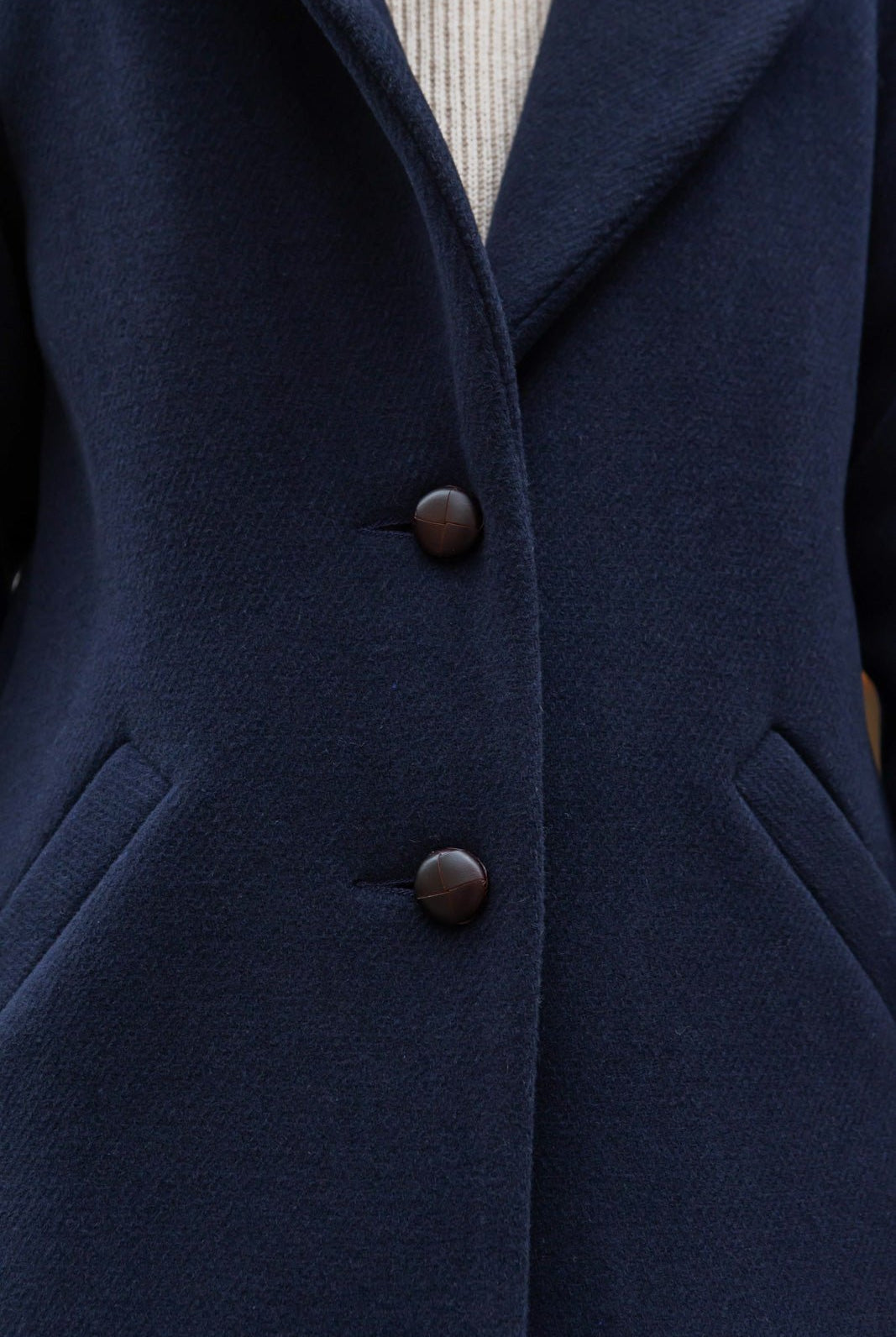 Françoise coat - navy blue - Petite So What