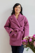 Manteau Yoko - lilas - Petite and So What