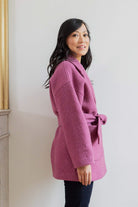 Manteau Yoko - lilas - Petite and So What