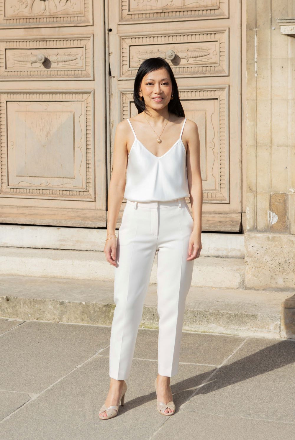 Pantalon Greta - écru - Petite and So What