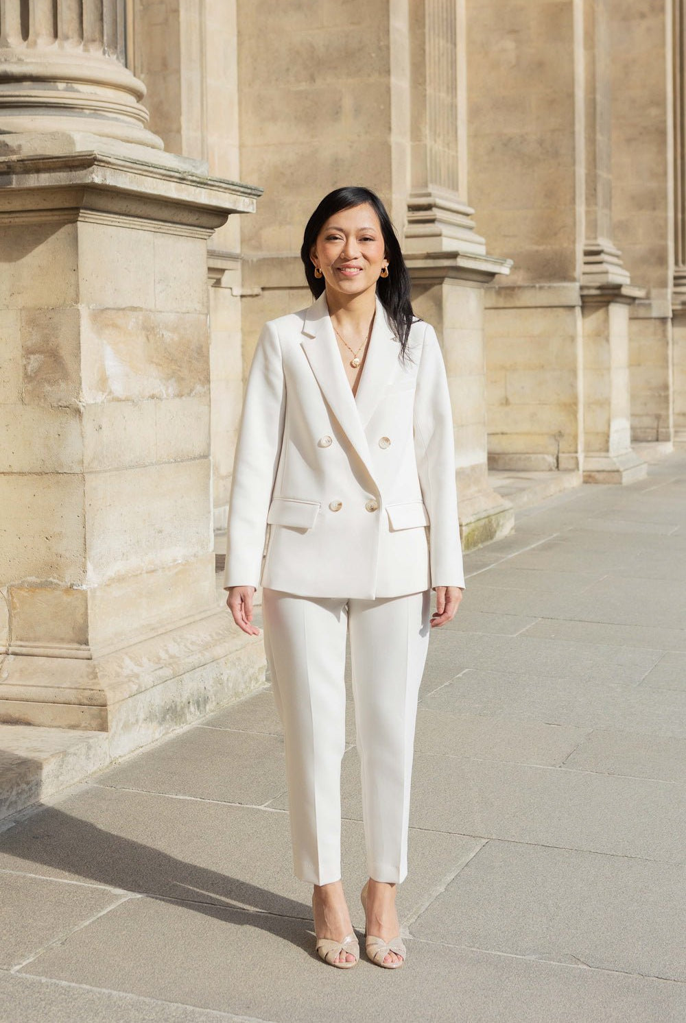 Pantalon Greta - écru - Petite and So What