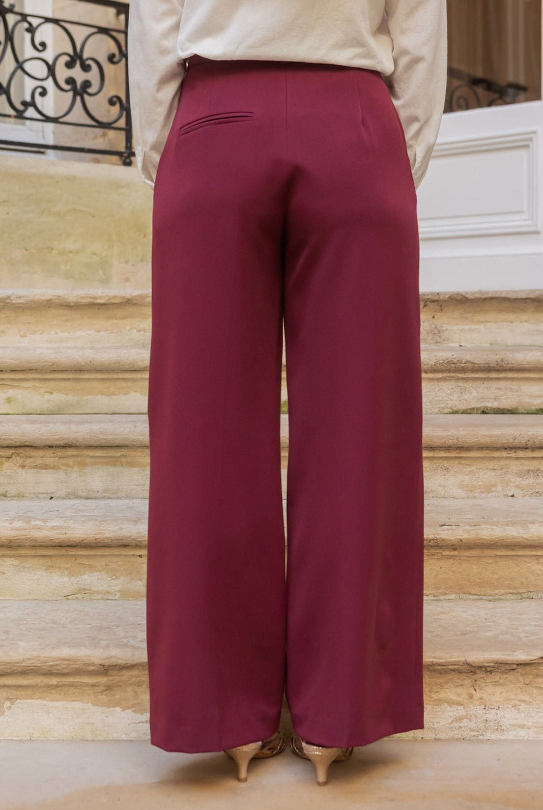 Pantalon Lucy - cerise - Petite and So What