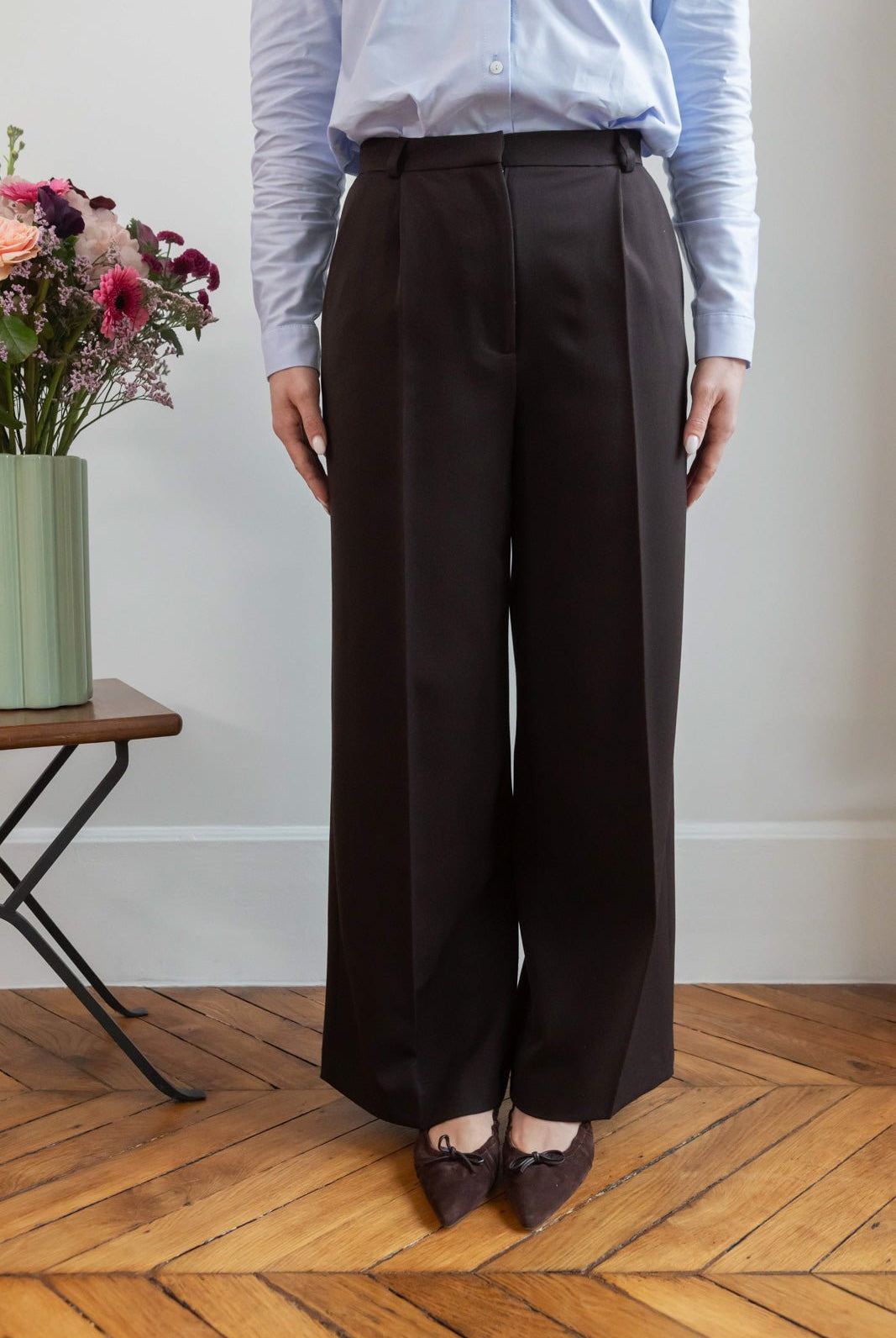 Pantalon Lucy - chocolat - Petite and So What