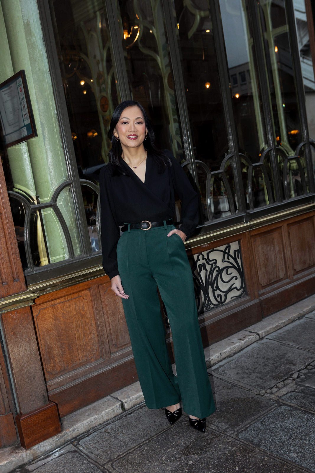 Lucy pants - pine green - Petite So What