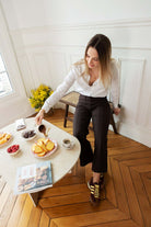 Mira pants - chocolate - Petite and So What