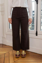 Mira pants - chocolate - Petite and So What