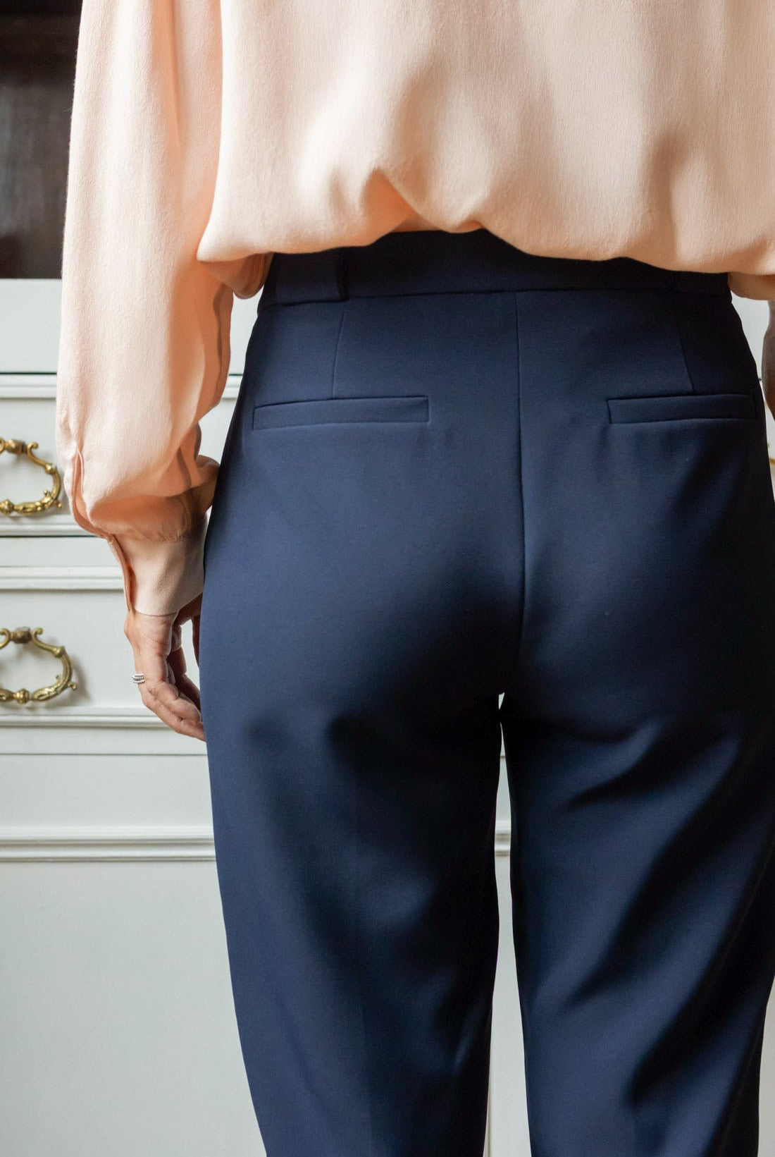 Pantalon Sacha - bleu marine - Petite and So What